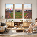 Cincinnati Reds Baseball Print Canvas- Cincinnati