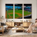 Miami Marlins Baseball Team Print - Miami LoanDepot Park