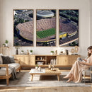 Michigan Wolverines Football Team Print - Ann Arbor Michigan