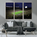 Michigan Wolverines Football Canvas Wall Decor, Football