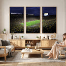 Michigan Wolverines Football Canvas Wall Decor, Football