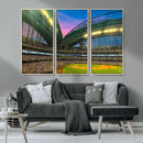 Milwaukee Brewers Baseball Team Print Canvas- American