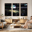 Milwaukee Bucks Basketball Print - Fiserv Forum Stadium Wall