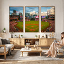 St. Louis Cardinals Baseball Team Print - Busch Stadium Wall