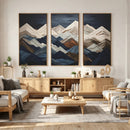 Wood Mountain Wall Art | Mountain Canvas Print Wood Decor | by MyGreatCanvas | Canvas Wall Art Prints | Photo Prints & Wall Decor