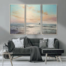 Abstract Ocean Wall Art - Boat Wall Art Canvas Print by MyGreatCanvas | Canvas Wall Art Prints | Photo Prints & Wall Decor