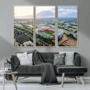 Old Trafford Manchester United Stadium Wall Art Canvas Print