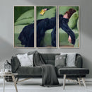 Decadent Girl by Ramon Casas Wall Art Canvas Print, Framed