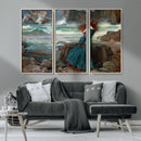 Miranda by the Shore Wall Art Canvas Print – Tempest Scene by MyGreatCanvas | Canvas Wall Art Prints | Photo Prints & Wall Decor