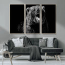Bear Canvas Print | Wildlife Wall Art for Cabin Decor |