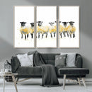 Farmhouse Wall Art Sheep Print | Ready to Hang Framed Canvas by MyGreatCanvas | Canvas Wall Art Prints | Photo Prints & Wall Decor