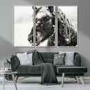 Framed Black and White Horse Wall Art | Ready to Hang and by MyGreatCanvas | Canvas Wall Art Prints | Photo Prints & Wall Decor