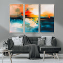Colorful Abstract Wall Art | Bold Modern Canvas Print |