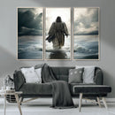 Jesus Walking on Water Wall Art | Canvas Print | Ready to