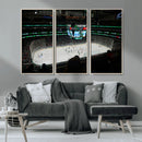 American Airlines Center Dallas Stars Wall Art Canvas Print