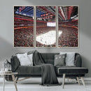Barton Malow Little Caesars Arena Detroit Wall Art Canvas