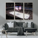 Rogers Place Edmonton Oilers Ice Hockey Stadium Wall Art,
