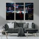 Rogers Arena Vancouver Canucks Ice Hockey Stadium Wall Art,