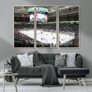 Sharks Arena Blackhawks Sharks Ice Hockey Stadium Wall Art by MyGreatCanvas | Canvas Wall Art Prints | Photo Prints & Wall Decor