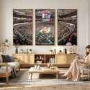 United Center Chicago Bulls Stadium Wall Art Canvas Print