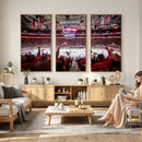 Carolina Hurricanes Ice Hockey Stadium Wall Art, Carolina