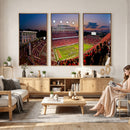 NC State Wolfpack Football Team Print - Raleigh
