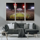 Framed Florida State Seminoles Football Team Print -