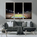 SMU Mustangs Football Team Print - Dallas Gerald J. Ford