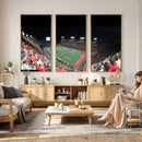 Houston Cougars Football Team Print - Houston TDECU Stadium