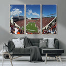 Virginia Tech Hokies Football Team Print - Blacksburg Lane