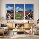 Virginia Tech Hokies Football Team Print - Blacksburg Lane