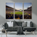 Pittsburgh Panthers Football Team Print - Pittsburgh by MyGreatCanvas | Canvas Wall Art Prints | Photo Prints & Wall Decor
