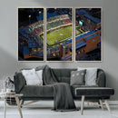 University of North Texas Mean Green Football Artwork,