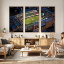 University of North Texas Mean Green Football Artwork,