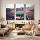 University of Texas Longhorns Football Team Canvas Print -