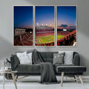 Wolfpack Football Team Wall Art Print - Raleigh