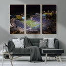 Duke University Blue Devils Football Print Canvas - Durham