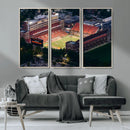 University of Illinois Fighting Illini Football Team Print - by MyGreatCanvas | Canvas Wall Art Prints | Photo Prints & Wall Decor