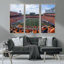 University of Illinois Fighting Illini Football Team Print by MyGreatCanvas | Canvas Wall Art Prints | Photo Prints & Wall Decor