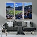 University of North Carolina Tar Heels Team Canvas Print -
