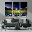 University of Michigan Wolverines Football Team Print - Ann by MyGreatCanvas | Canvas Wall Art Prints | Photo Prints & Wall Decor
