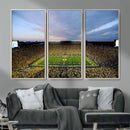 Michigan Stadium Wall Art Canvas Print, Vibrant Game Day by MyGreatCanvas | Canvas Wall Art Prints | Photo Prints & Wall Decor