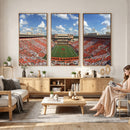 Oklahoma State Cowboys Football Team Print - Stillwater