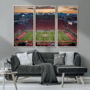 Framed Arizona Wildcats Football Team Print - Tucson Arizona by MyGreatCanvas | Canvas Wall Art Prints | Photo Prints & Wall Decor