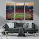 Arizona Wildcats Football Team Print - Tucson Arizona by MyGreatCanvas | Canvas Wall Art Prints | Photo Prints & Wall Decor