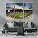 Arizona Wildcats Football Team Print - Tucson Arizona by MyGreatCanvas | Canvas Wall Art Prints | Photo Prints & Wall Decor