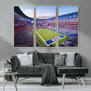 Buffalo Bills Football Team Print Canvas - Buffalo Highmark by MyGreatCanvas | Canvas Wall Art Prints | Photo Prints & Wall Decor