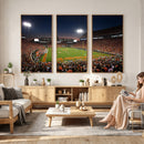 Clemson University Tigers Art Print, Football Team Print -