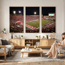 Indiana University Hoosiers Football Team Print Canvas -