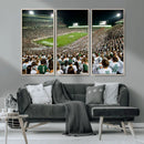 Michigan State Spartans Football Canvas Print - East Lansing